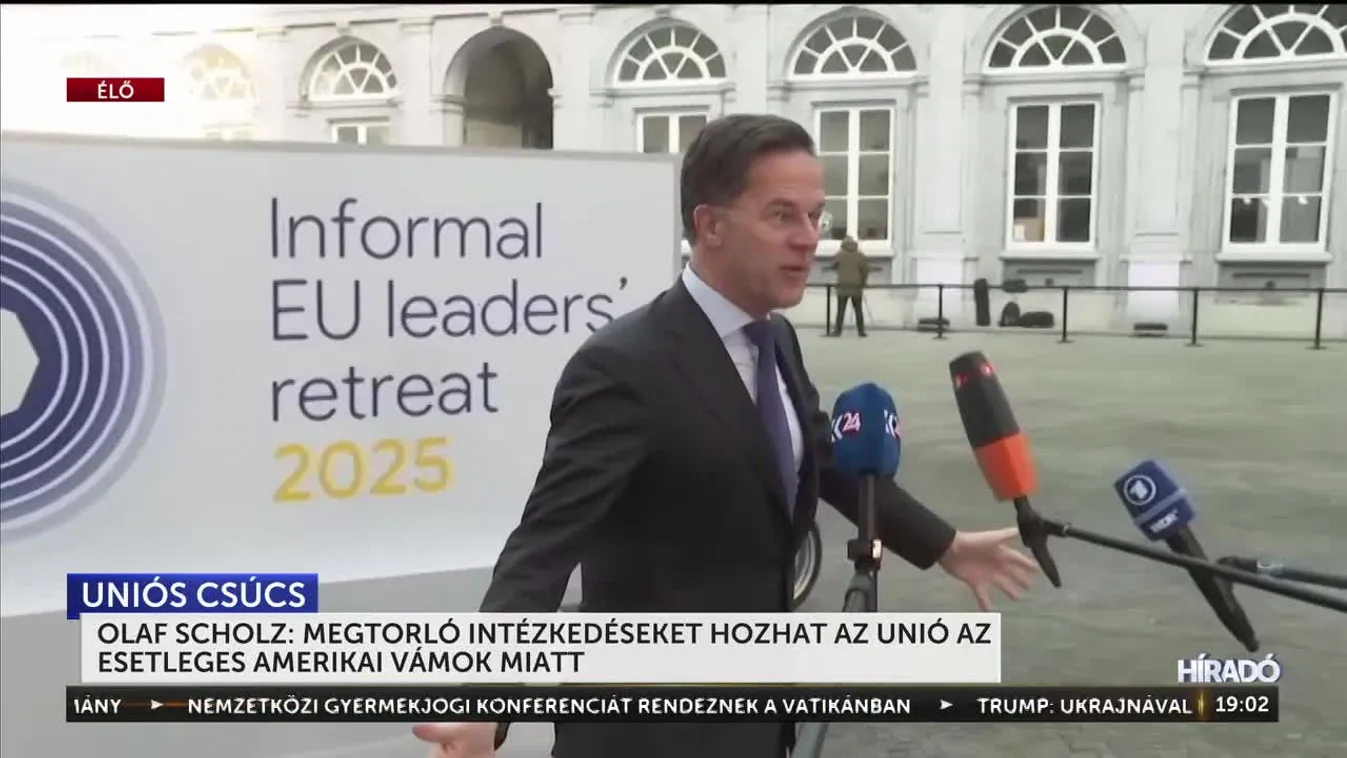 Olaf Scholz: Megtorló intézkedéseket hozhat az Unió az esetleges amerikai vámok