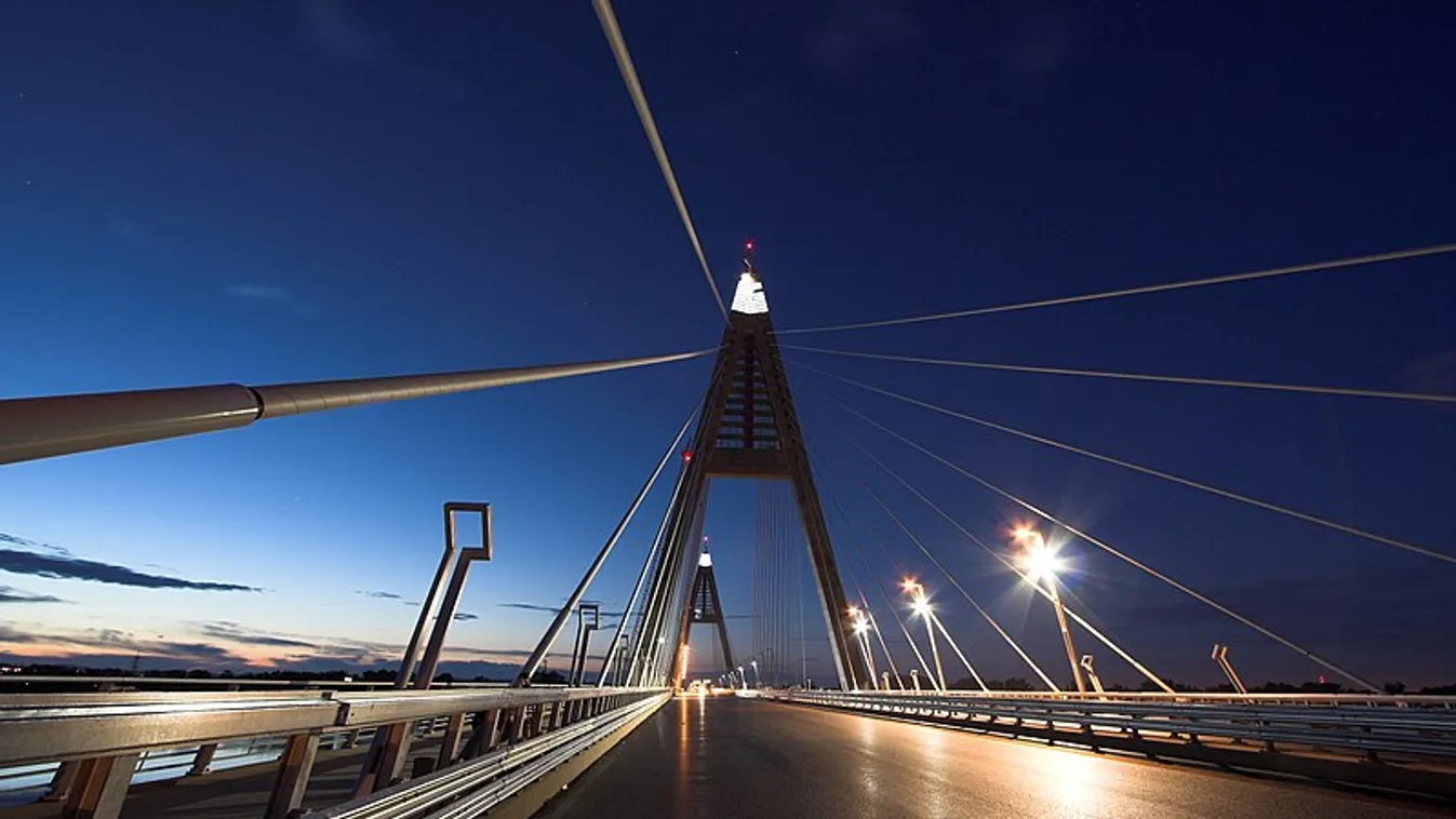 A ritka betegségek világnapja alkalmából díszvilágítást kap a Megyeri híd