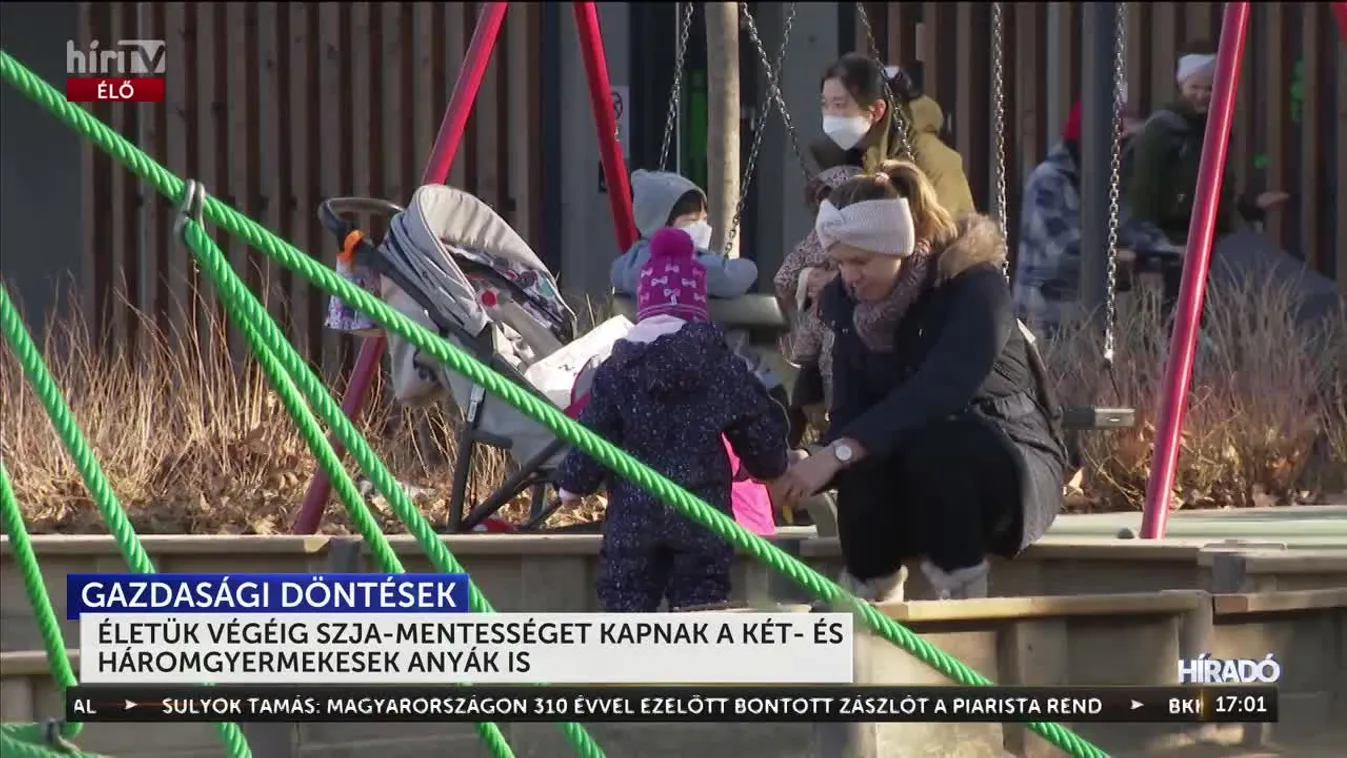 ÉLETÜK VÉGÉIG SZJA-MENTESSÉGET KAPNAK A KÉT- ÉS HÁROMGYERMEKESEK ANYÁK IS