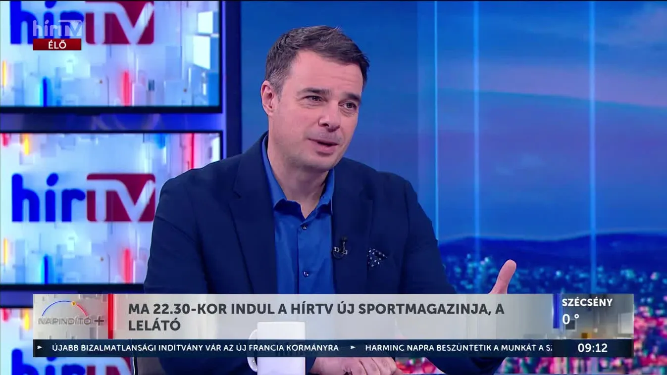 Indul a HírTV új sportmagazinja, a Lelátó