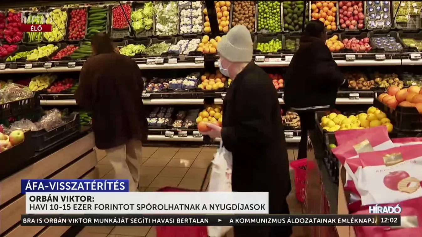 Orbán Viktor: Havi 10-15 ezer forintot spórolhatnak a nyugdíjasok