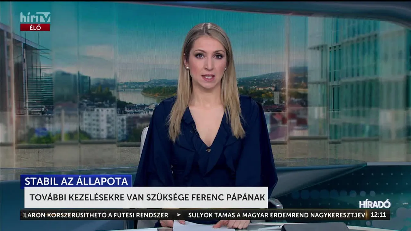 További kezelésekre van szüksége Ferenc pápának