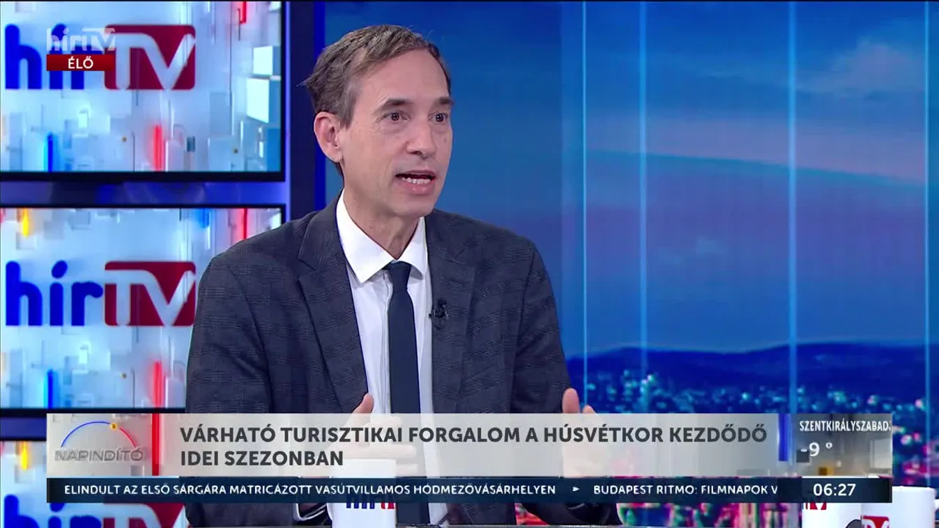 Várható turisztikai forgalom a húsvétkor kezdődő idei szezonban