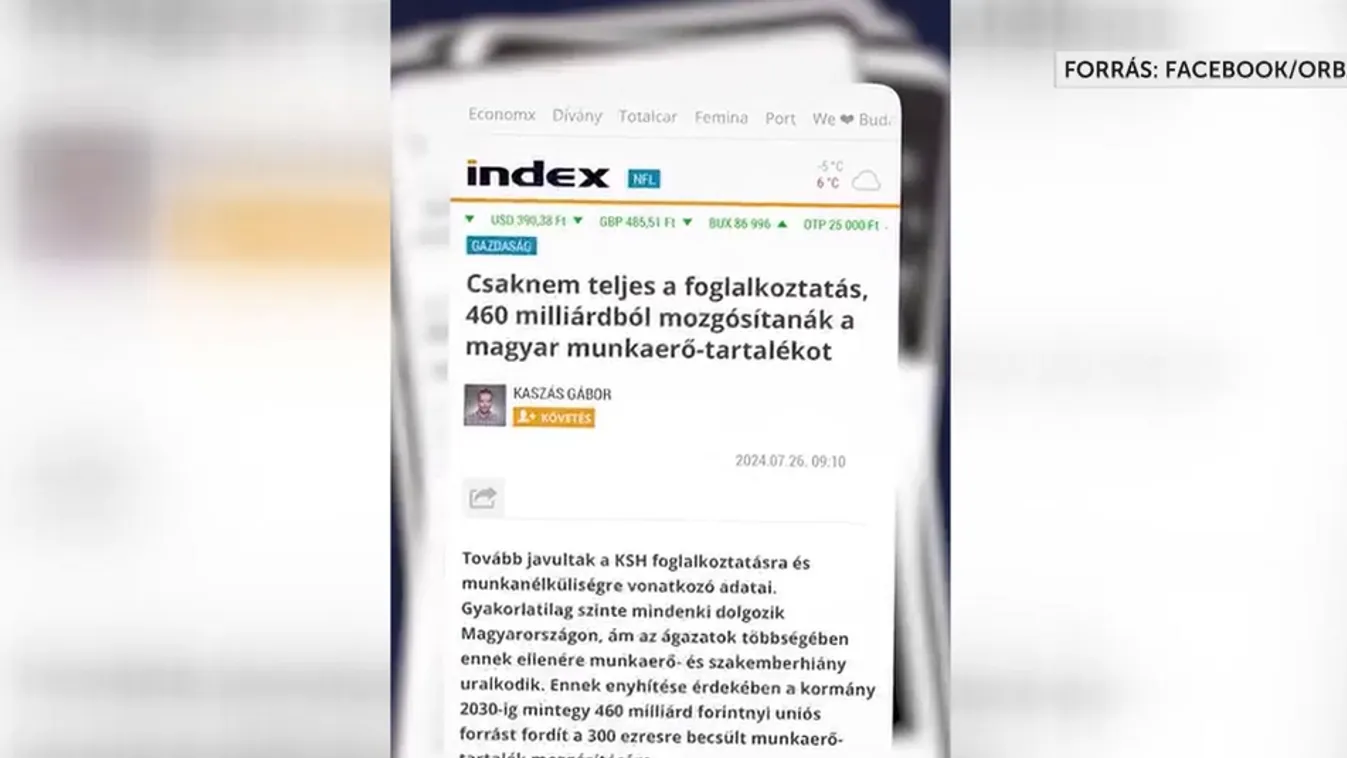 Orbán Viktor: 2025 fantasztikus év lesz + videó