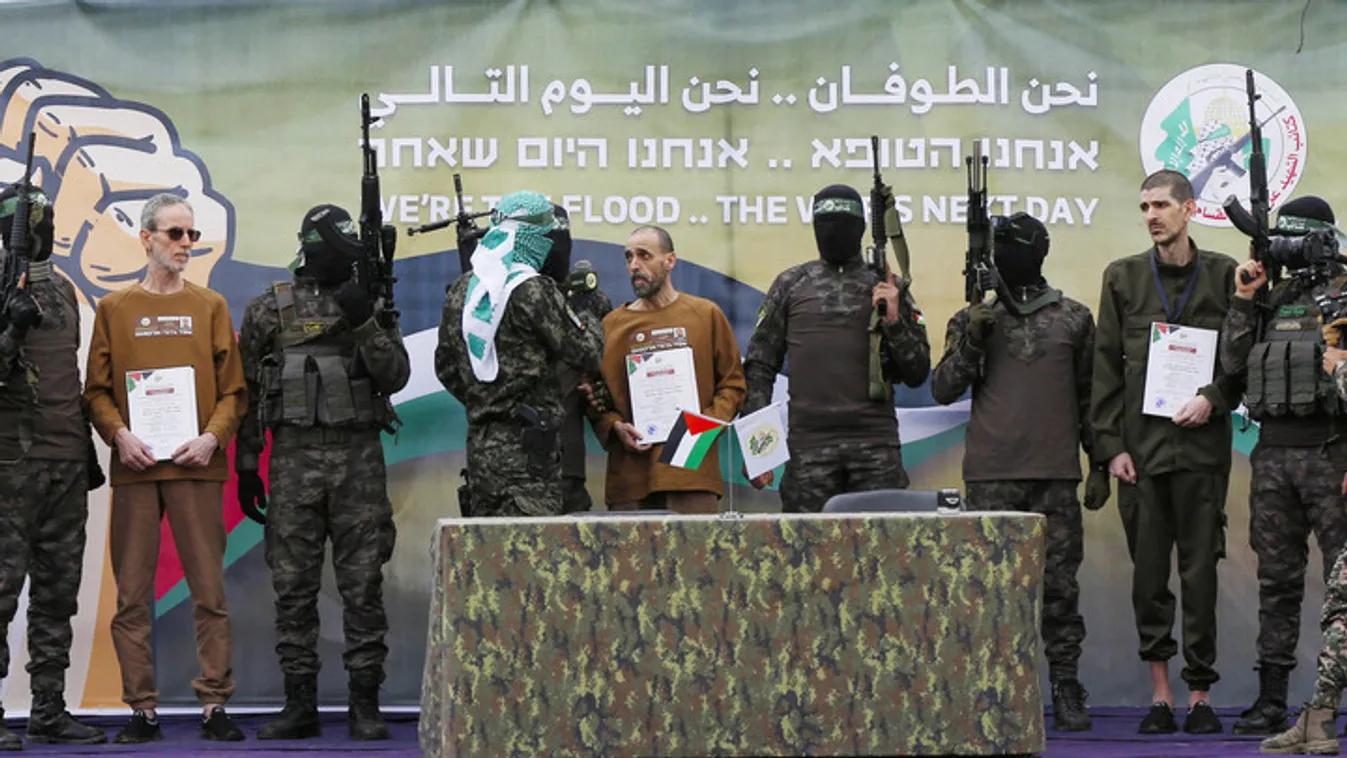 A Hamász szabadon engedett három újabb izraeli túszt