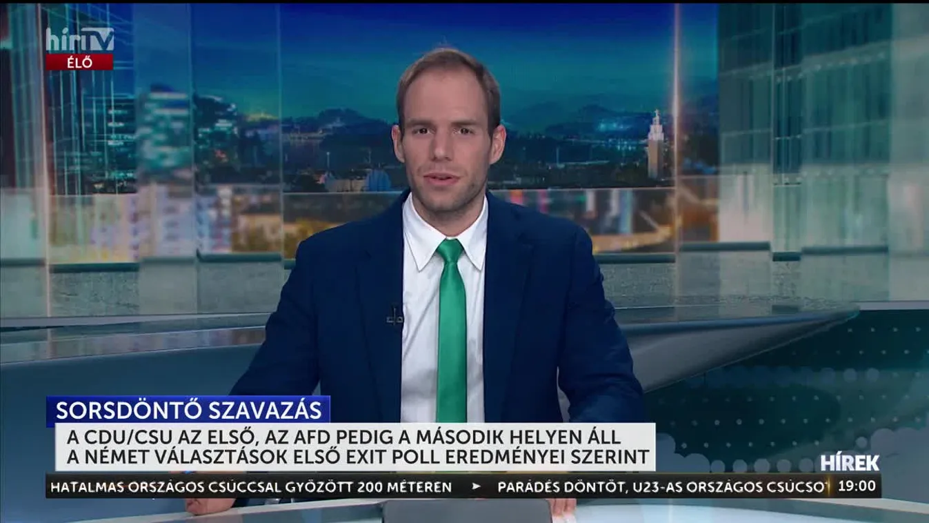A CDU/CSU AZ ELSŐ, AZ AFD PEDIG A MÁSODIK HELYEN ÁLL A NÉMET VÁLASZTÁSOK ELSŐ EXIT POLL EREDMÉNYEI SZERINT