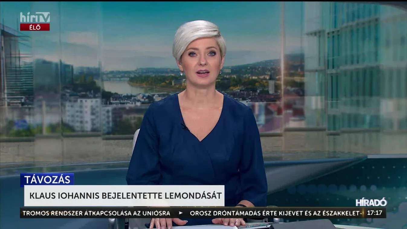 Klaus Iohannis bejelentette lemondását