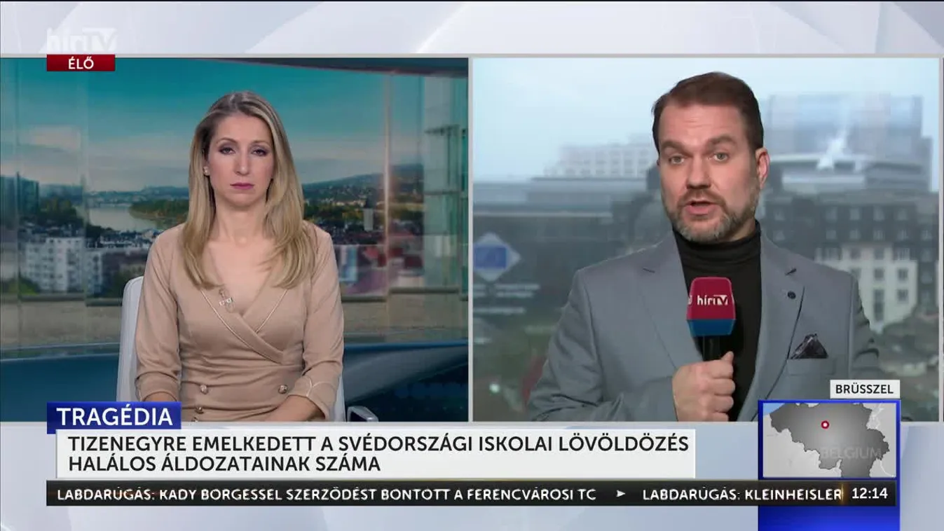 Tizenegyre emelkedett a svédországi iskolai lövöldözés halálos áldozatainak száma