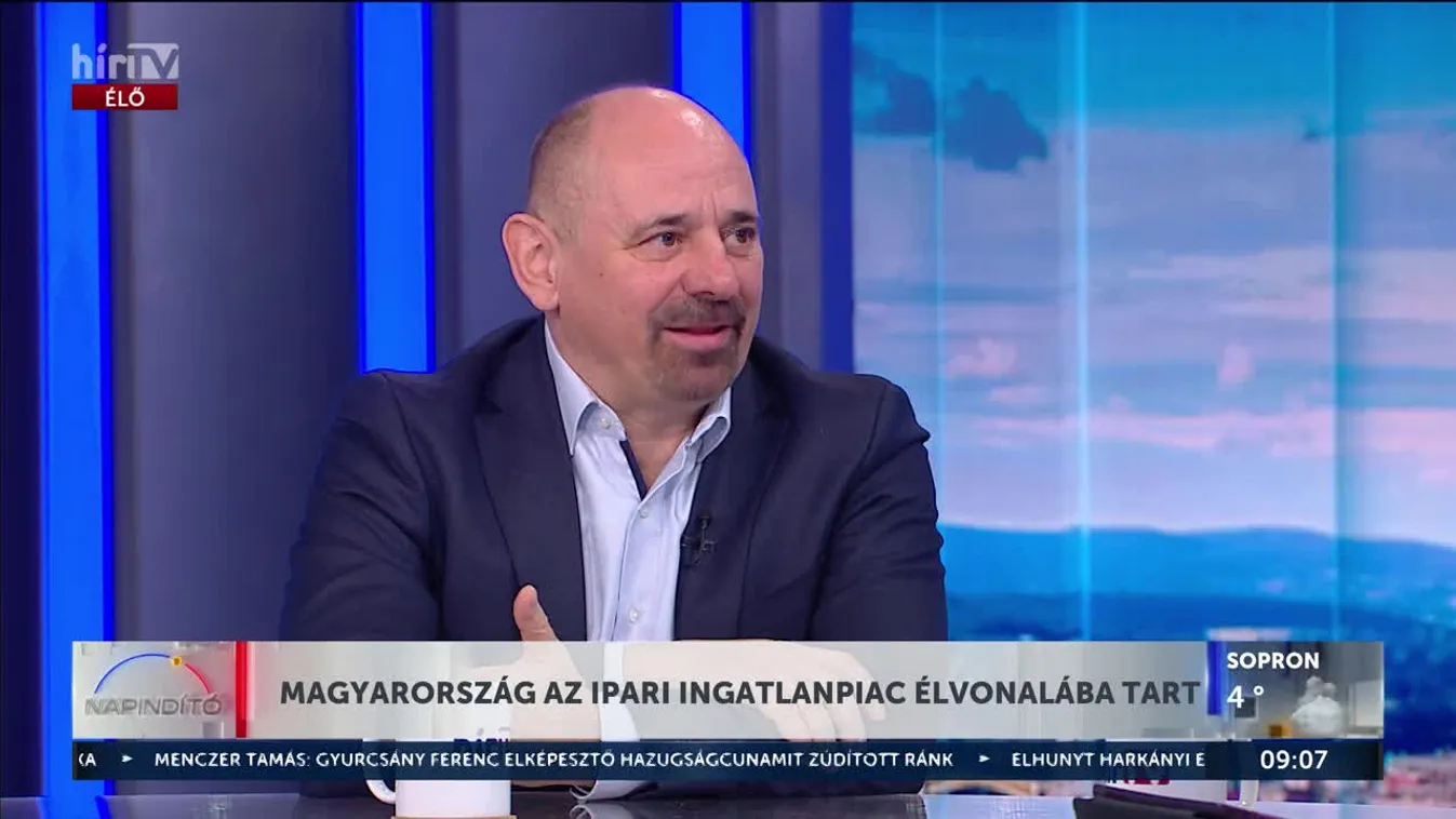 Magyarország az ipari ingatlanpiac élvonalába tart