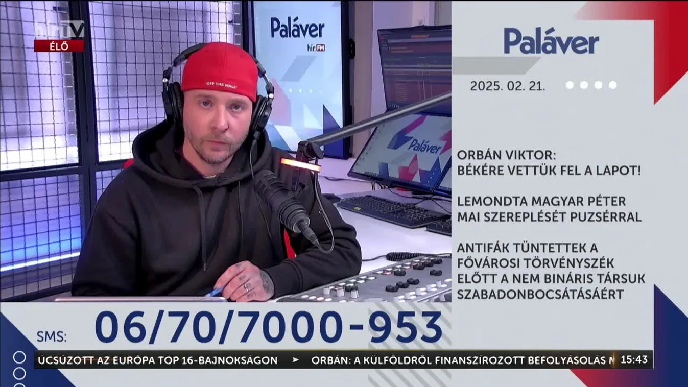 Paláver – Lemondta Magyar Péter mai szereplését Puzsérral