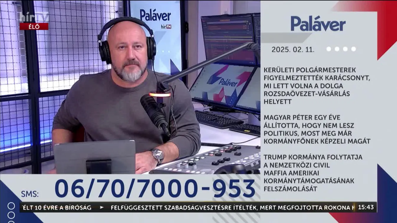 Paláver – Magyar Péter egy éve állította, hogy nem lesz politikus, most meg már kormányfőnek képzeli magát