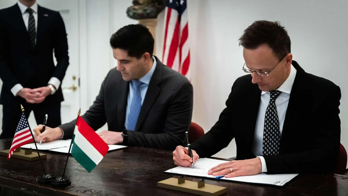 Szijjártó Péter: a magyar kormány megállapodást ír alá az amerikai Voyager Technologies-zal