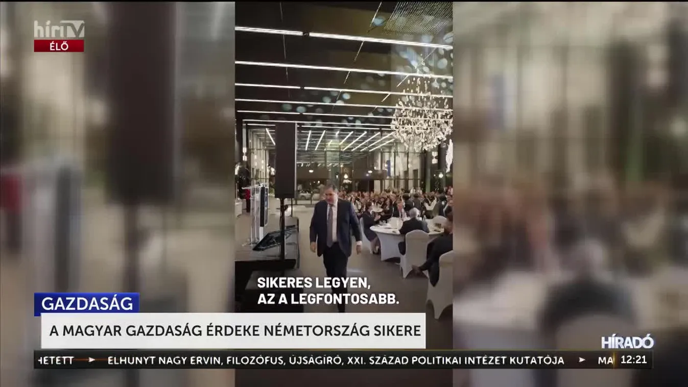 A magyar gazdaság érdeke Németország sikere