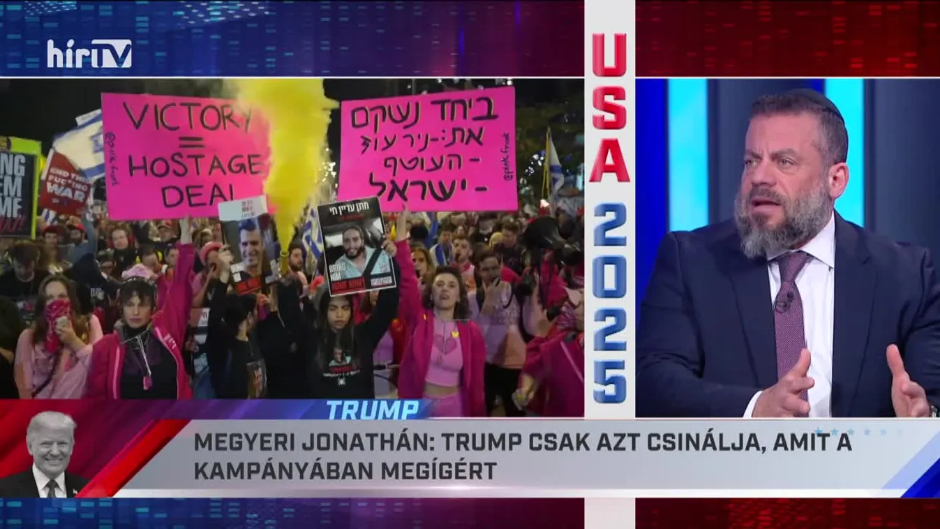 Trump - Az amerikai elnök megtanult izraeli fejjel gondolkozni