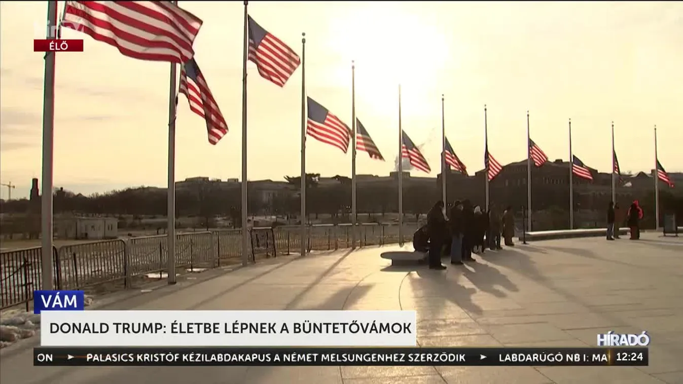 Donald Trump: Életbe lépnek a büntetővámok