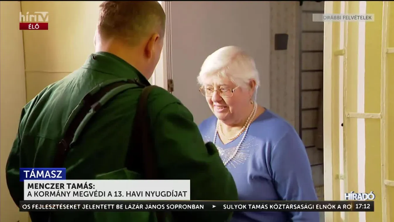 Menczer Tamás: A kormány megvédi a 13. havi nyugdíjat