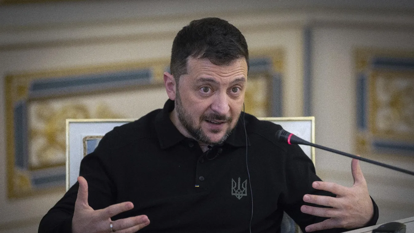 Zelenszkij: hajlandók vagyunk tárgyalni Putyinnal, de jelen kell lennie Amerikának és az EU-nak is
