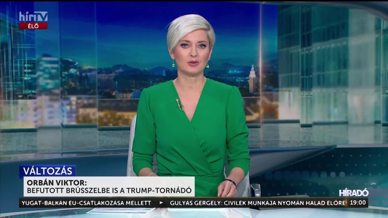 Orbán Viktor: Befutott Brüsszelbe is a Trump-tornádó