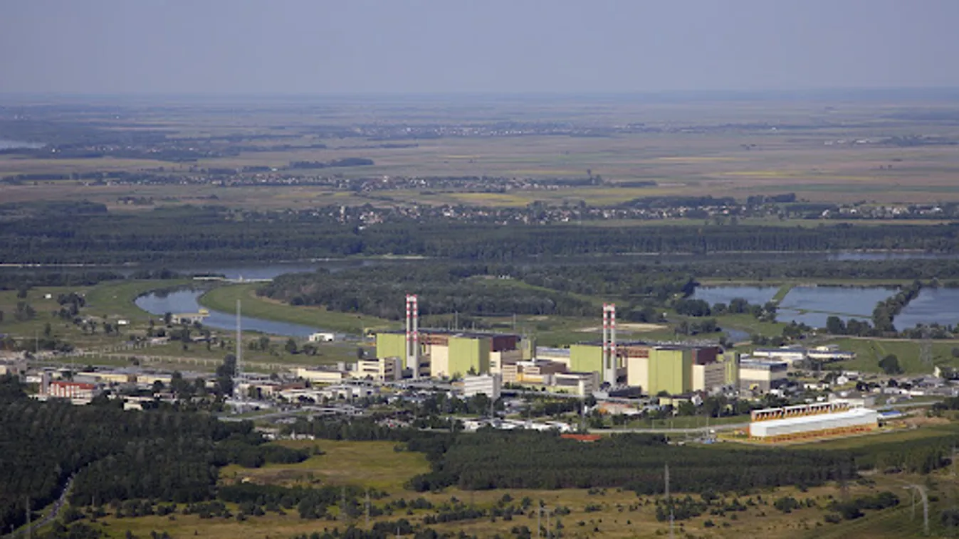 A magyar villamosenergia-termelés közel felét adta a Paksi Atomerőmű tavaly