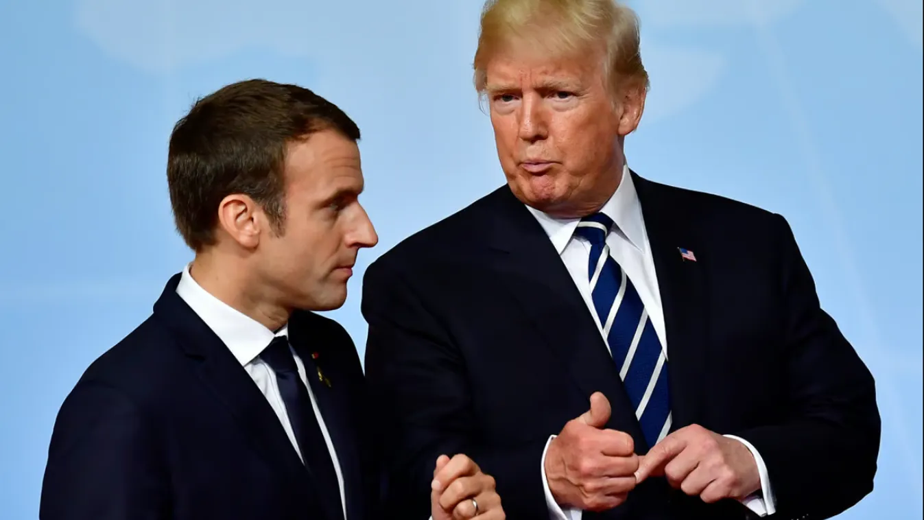 Teljes egyetértés mutatkozott a háború lezárásának szándékában Donald Trump és Emmanuel Macron találkozóján