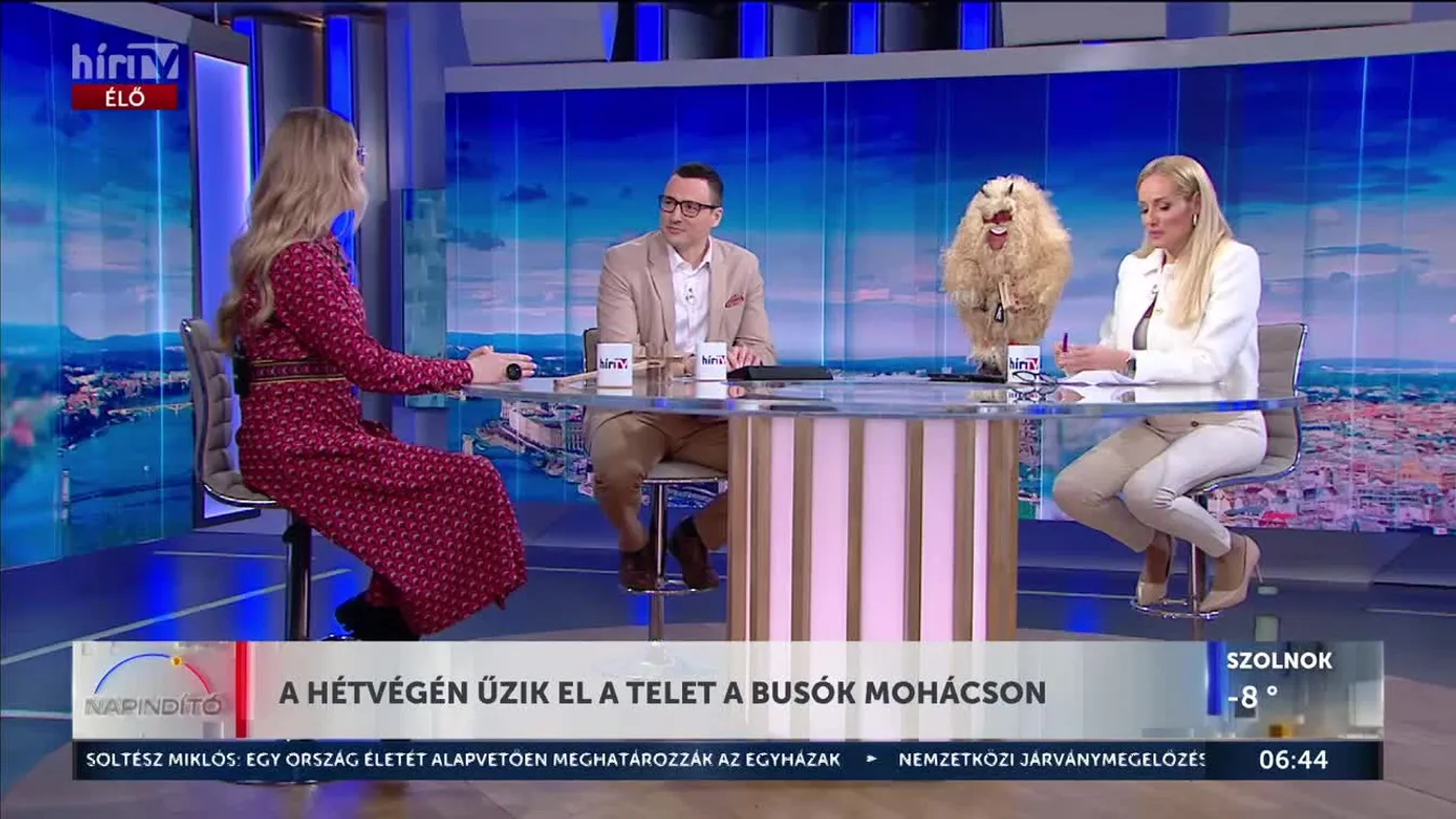 A hétvégén űzik el a telet a busók Mohácson