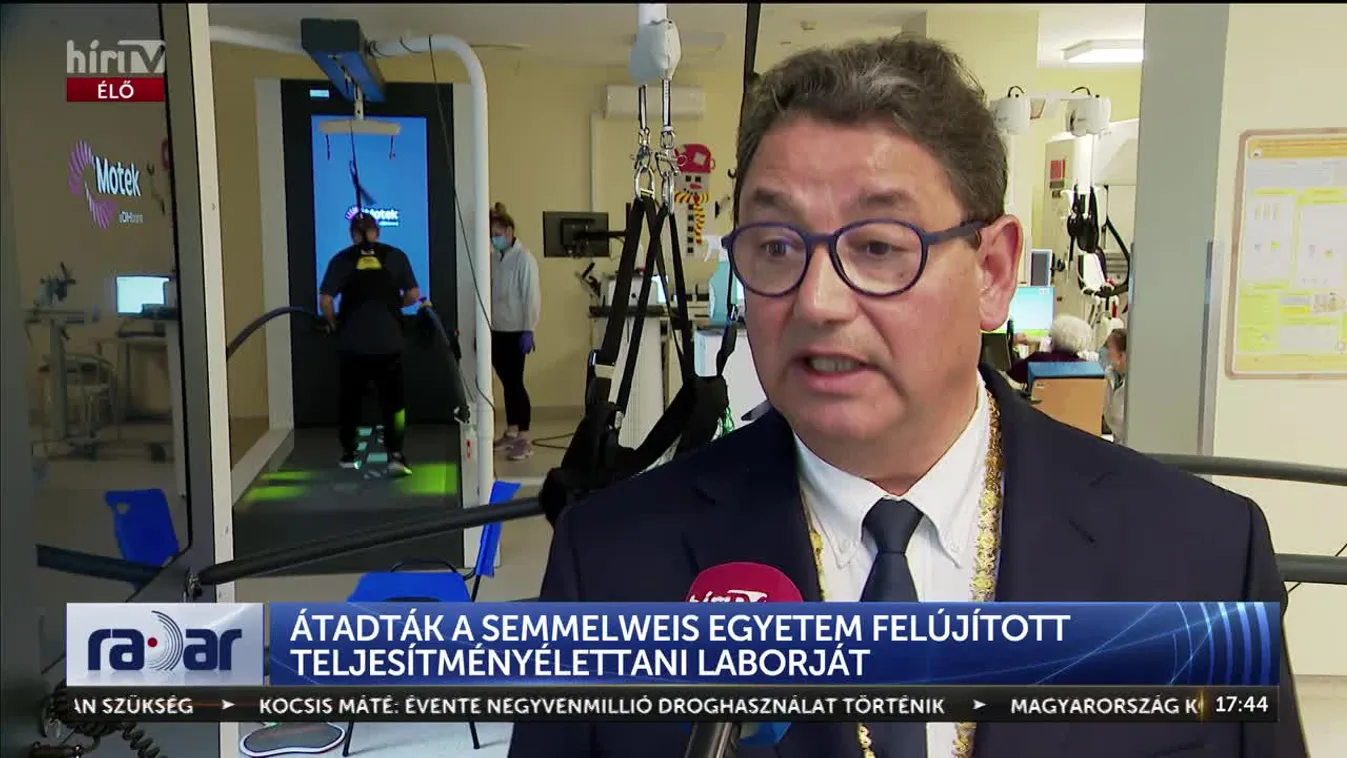 Radar – Átadták a Semmelweis egyetem felújított teljesítményélettani laborját