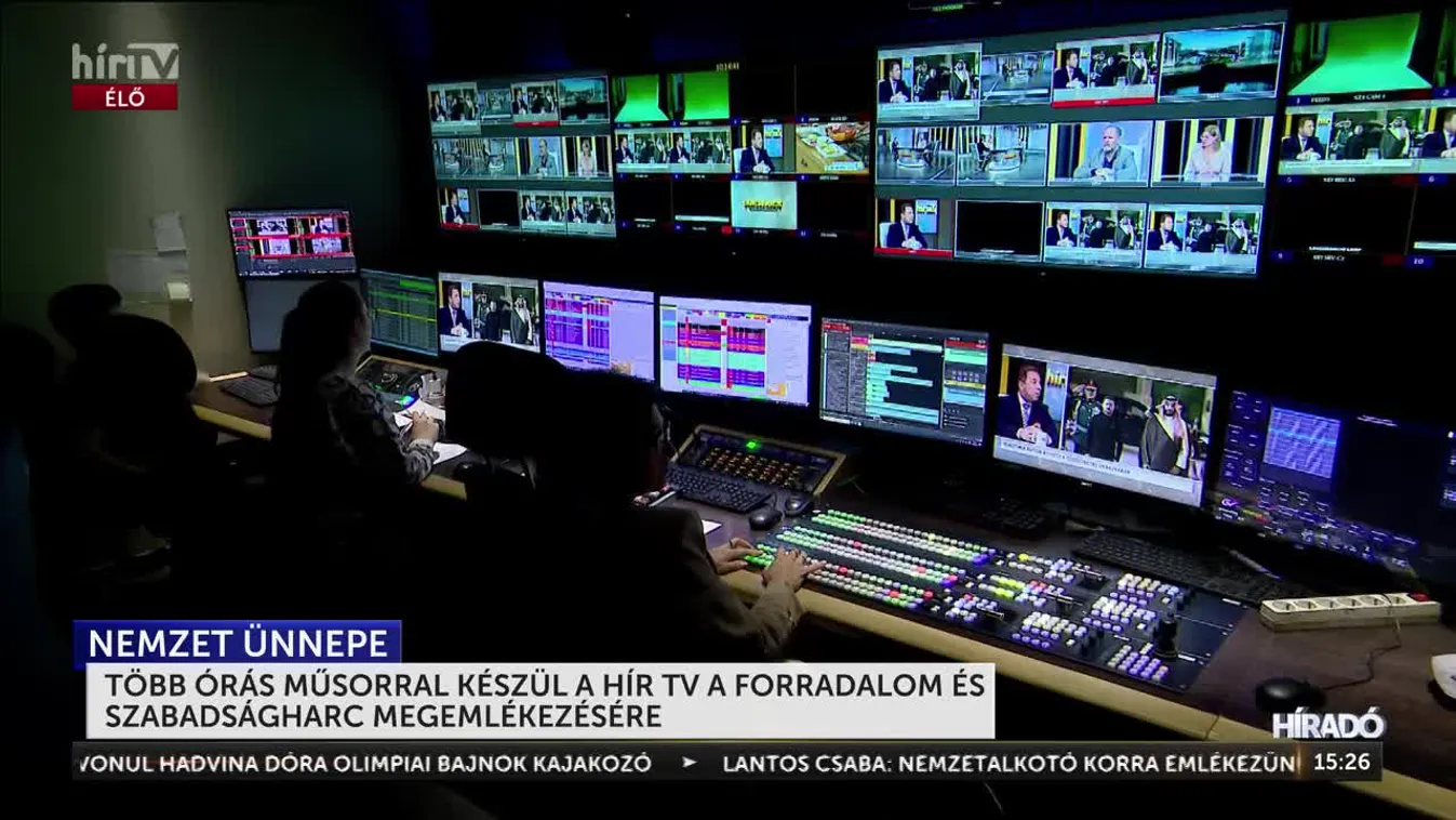 Négyórás műsorral készül a HírTV nemzeti ünnepünkre + videó