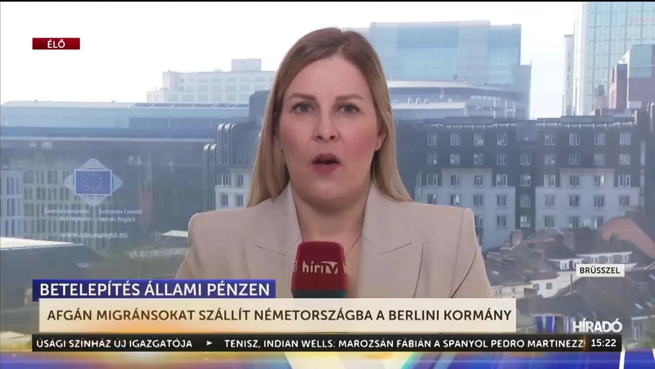AFGÁN MIGRÁNSOKAT SZÁLLÍT NÉMETORSZÁGBA A BERLINI KORMÁNY