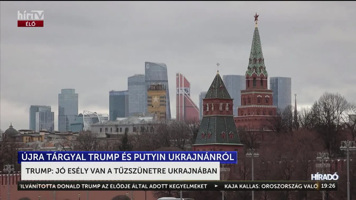 Újra tárgyal az amerikai és az orosz elnök az orosz-ukrán tűzszünetről + videó