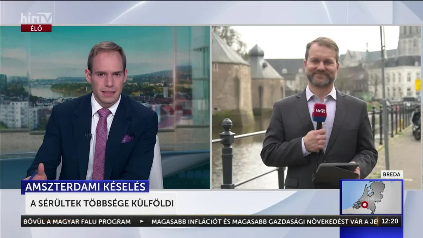 Öt embert megsebesített egy késes támadó Amszterdam központjában