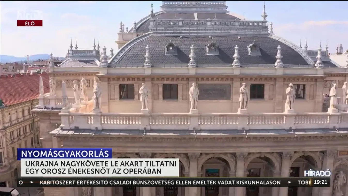 UKRAJNA NAGYKÖVETE LE AKART TILTATNI EGY OROSZ ÉNEKESNŐT AZ OPERÁBAN