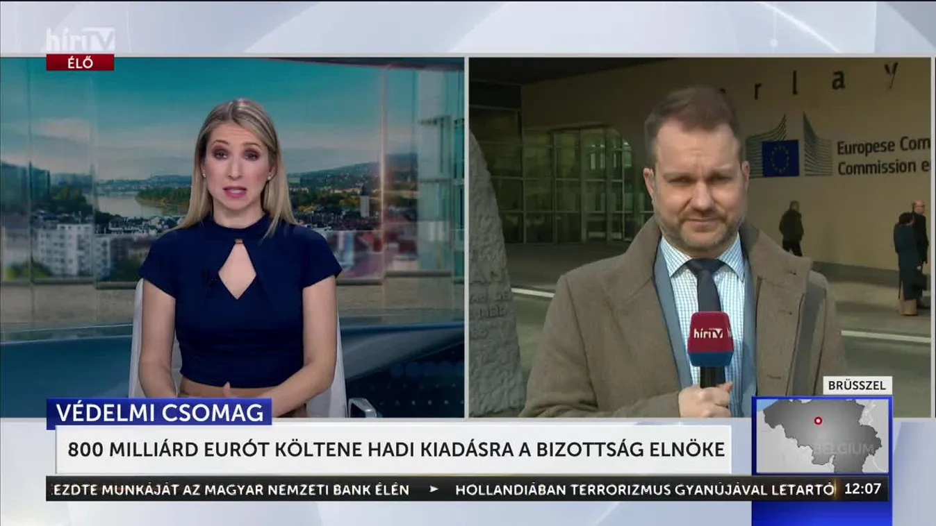 800 MILLIÁRD EURÓT KÖLTENE HADI KIADÁSRA A BIZOTTSÁG ELNÖKE