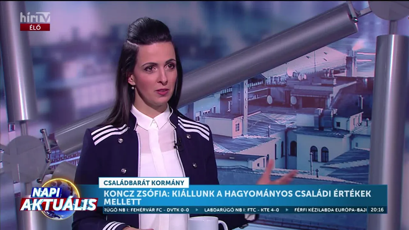 Napi aktuális - Koncz Zsófia: bemutattuk az egyedülálló magyar családpolitikát + videó