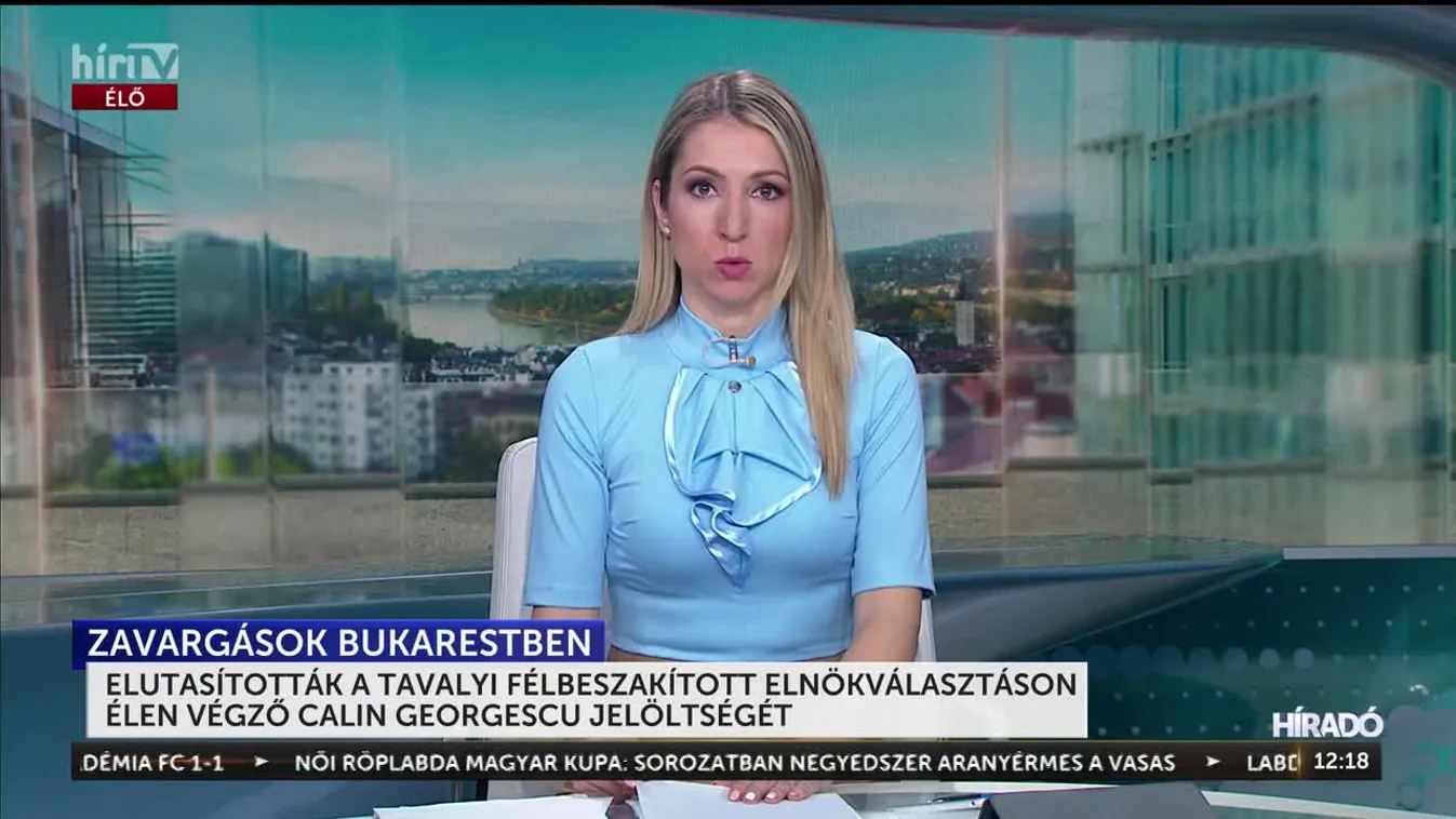 ELUTASÍTOTTÁK A TAVALYI FÉLBESZAKÍTOTT ELNÖKVÁLASZTÁSON ÉLEN VÉGZŐ CALIN GEORGESCU JELÖLTSÉGÉT