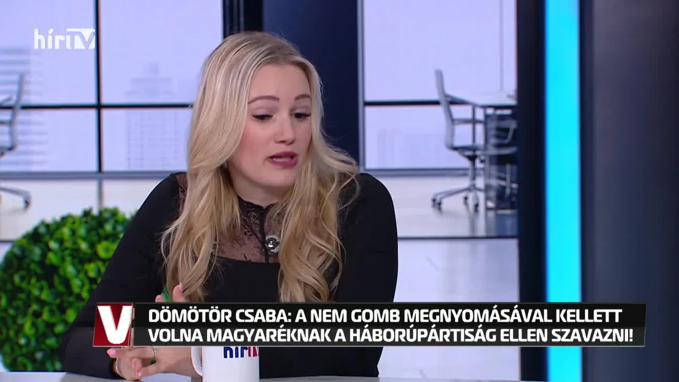 Vezércikk - Gombnyomás emlékeztet Magyar Péterék háborúpártiságára + videó