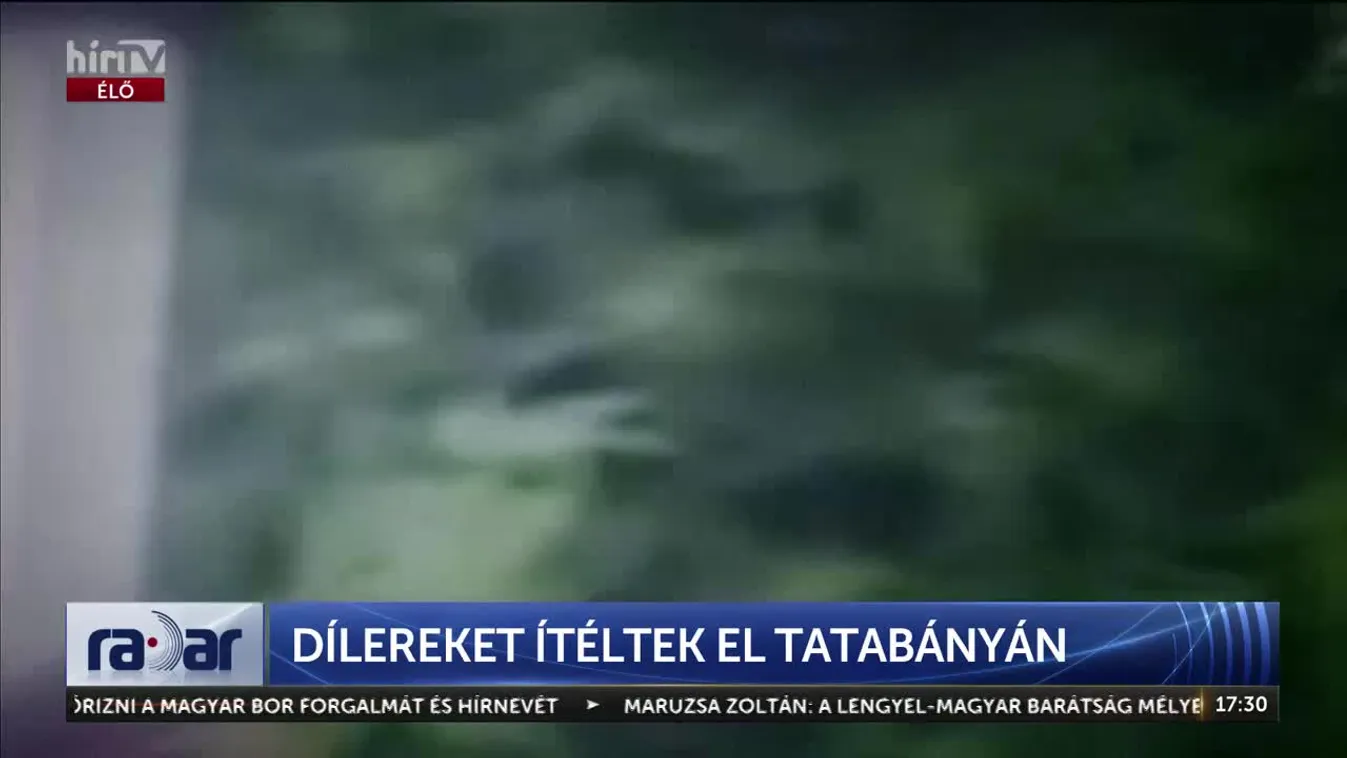 Radar – Dílereket ítéltek el Tatabányán