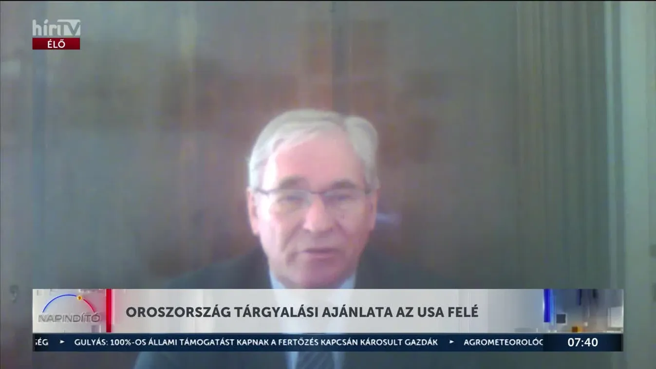 Oroszország tárgyalási ajánlata az USA felé