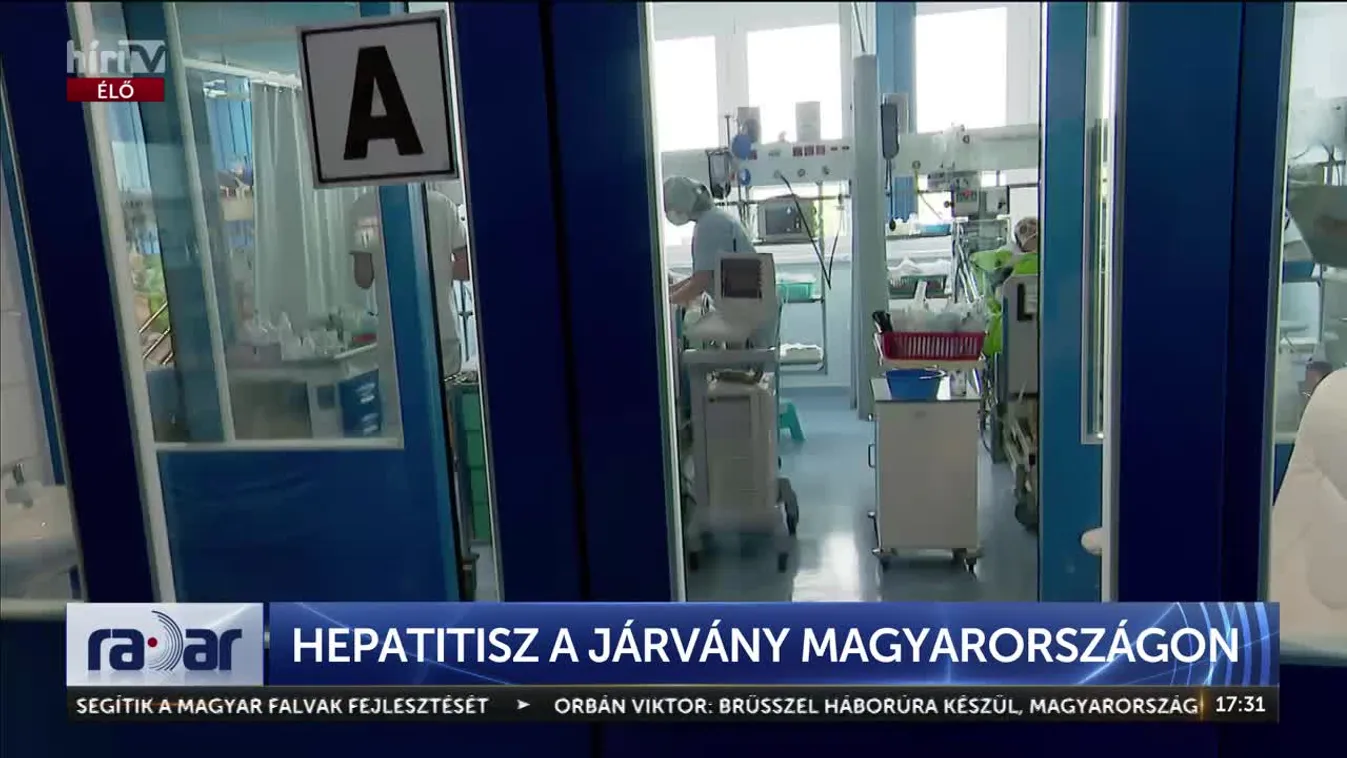 Radar - HEPATITISZ A JÁRVÁNY MAGYARORSZÁGON
