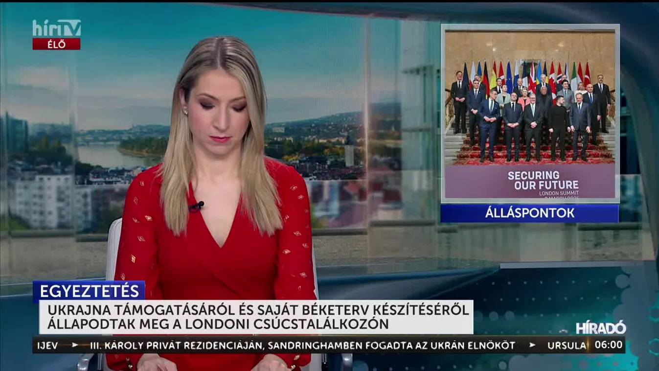 Ukrajna támogatásáról és saját béketerv készítéséről állapodtak meg a londoni csúcstalálkozón