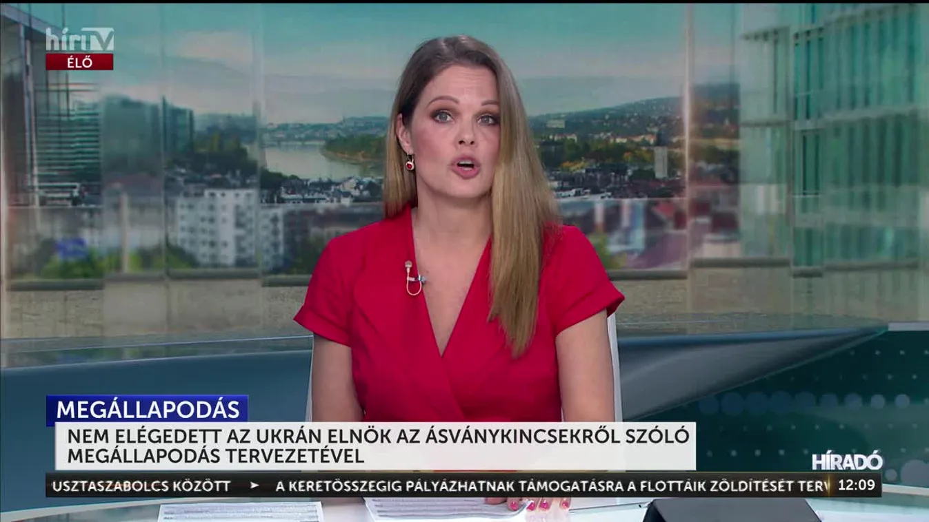 NEM ELÉGEDETT AZ UKRÁN ELNÖK AZ ÁSVÁNYKINCSEKRŐL SZÓLÓ MEGÁLLAPODÁS TERVEZETÉVEL