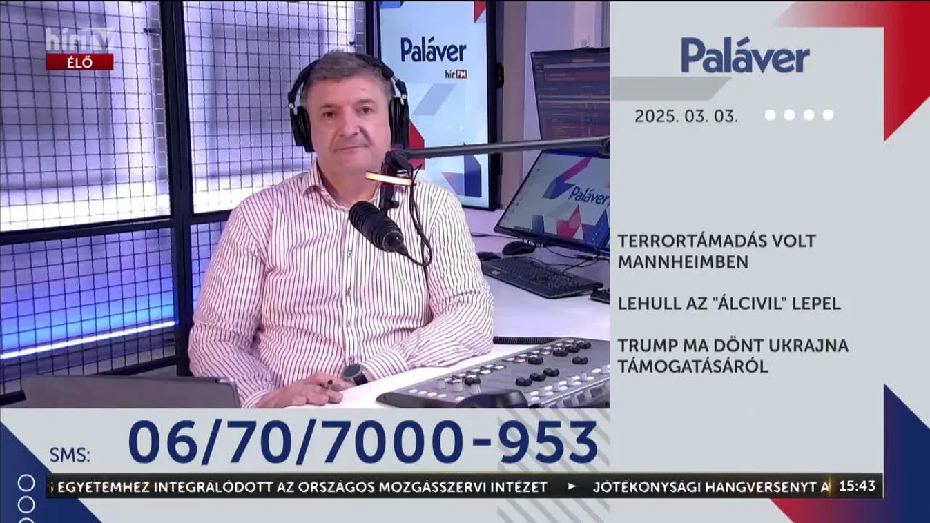 Paláver - Trump ma dönt Ukrajna támogatásáról