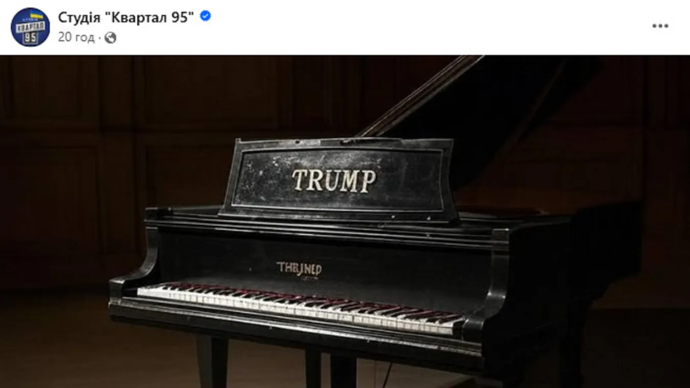 Zelenszkij színházi társulata megüzente, hogy az ukrán elnök miként fogja feltartott kézzel elverni Trumpot