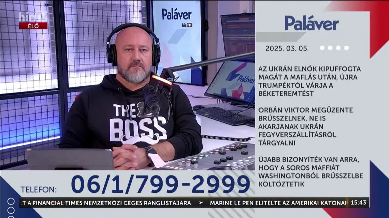 Paláver - Zelenszkij kipuffogta magát, újra Trumpéktól várja a béketeremtést