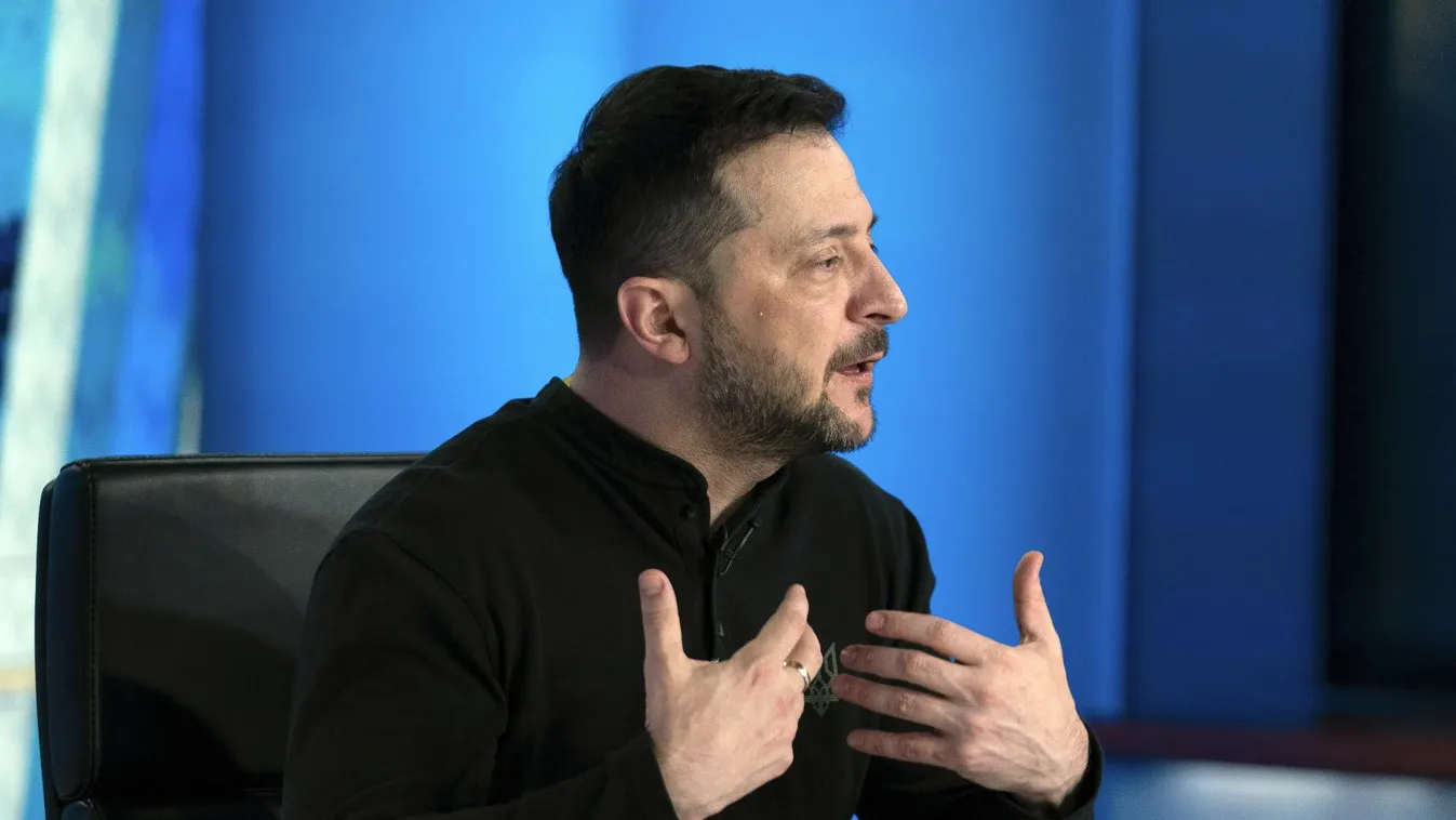 Zelenszkij sajnálatát fejezte ki az amerikai elnökkel történt szóváltása miatt