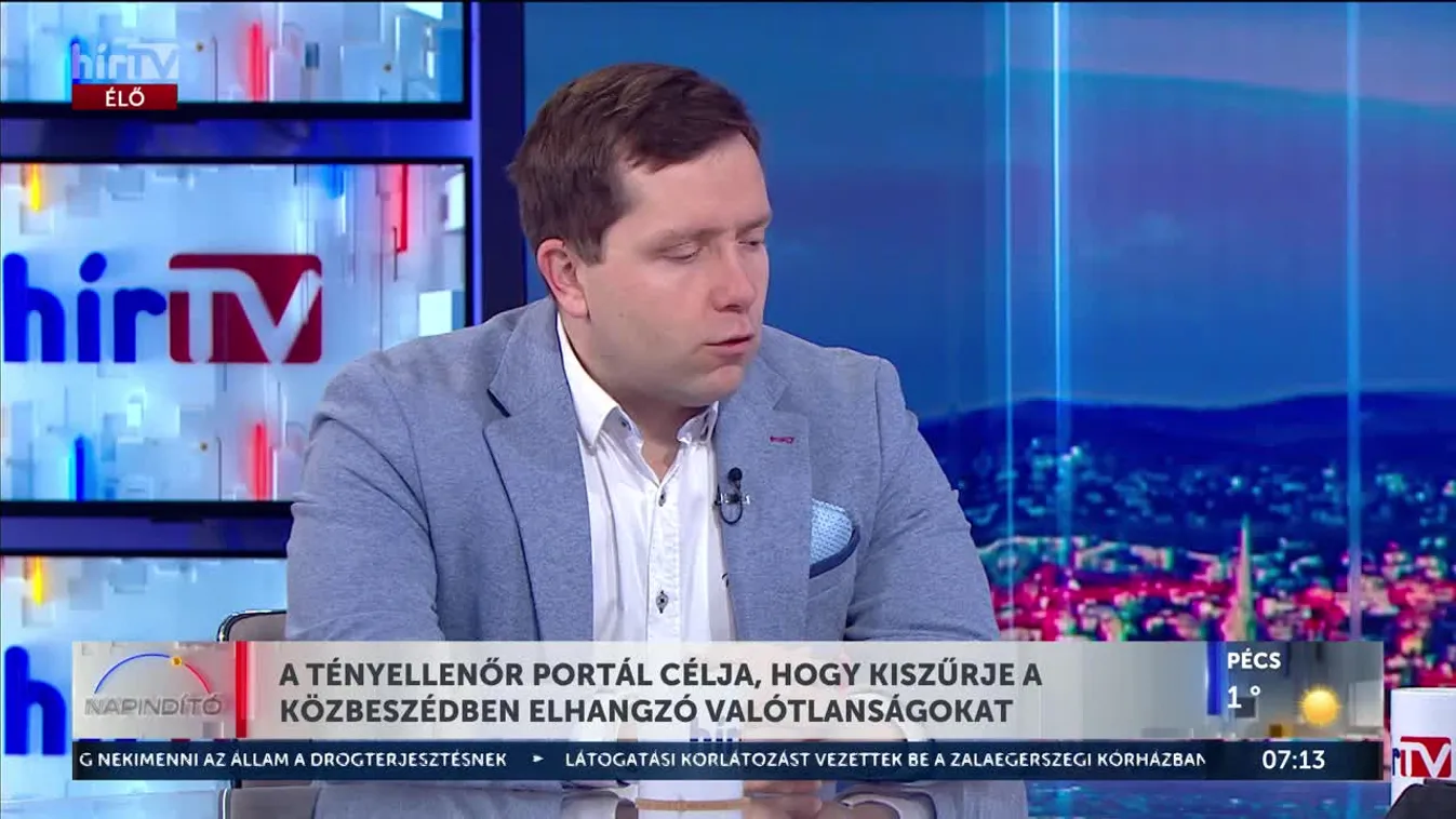 Napindító - Elindult a tényellenőr portál