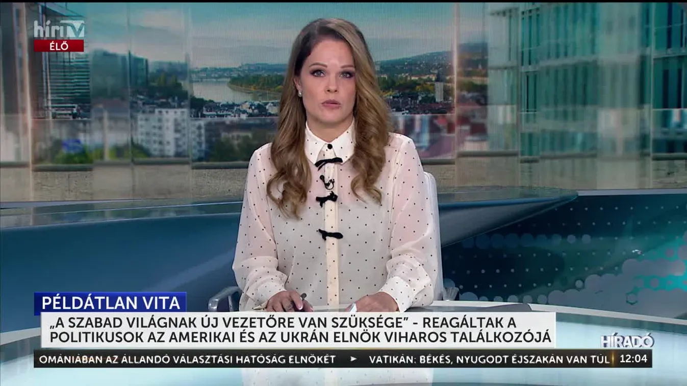 „A SZABAD VILÁGNAK ÚJ VEZETŐRE VAN SZÜKSÉGE” - REAGÁLTAK A POLITIKUSOK AZ AMERIKAI ÉS AZ UKRÁN ELNÖK VIHAROS TALÁLKOZÓJÁRA