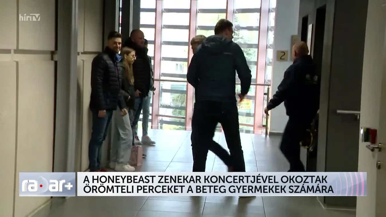 Radar + A HONEYBEAST ZENEKAR KONCERTJÉVEL OKOZTAK ÖRÖMTELI PERCEKET A BETEG GYERMEKEK SZÁMÁRA