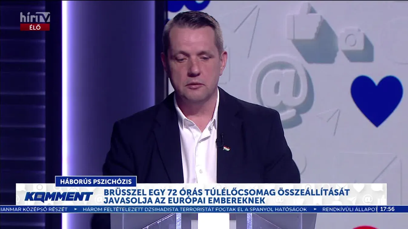 Komment - Háborús pszichózisban Európa