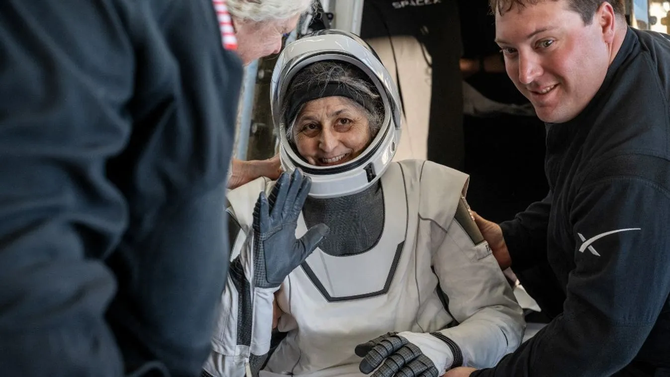 Visszaérkezett a Földre a Nemzetközi Űrállomáson rekedt két amerikai asztronauta