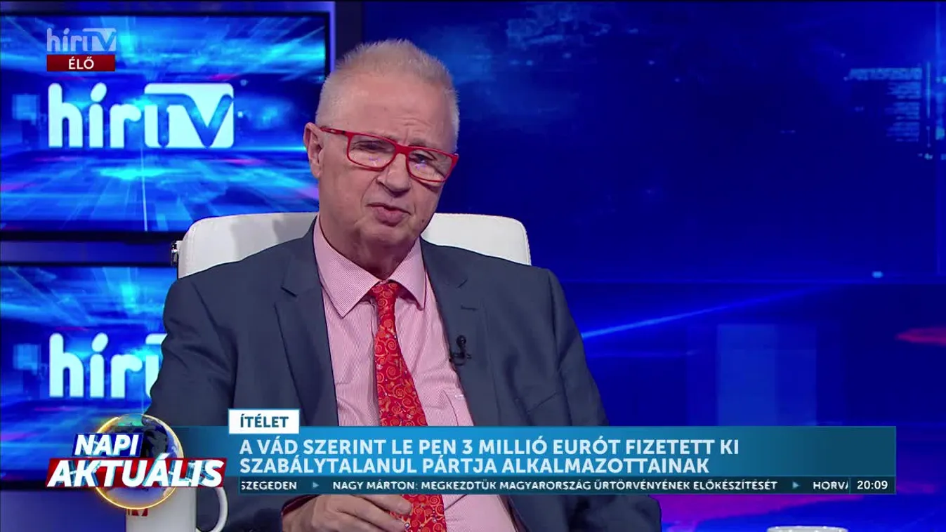 Napi aktuális - Trócsányi László - Úgy tűnik, az igazságszolgáltatás beleavatkozik a politikába Franciaországban